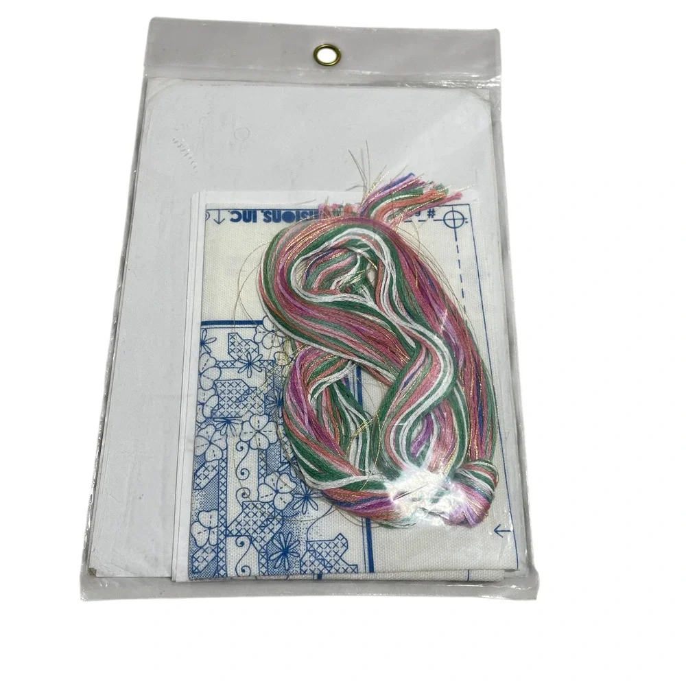 Dimensions 1992 Stamped Cross Stitch Peace Be With You Craft Kit 6637